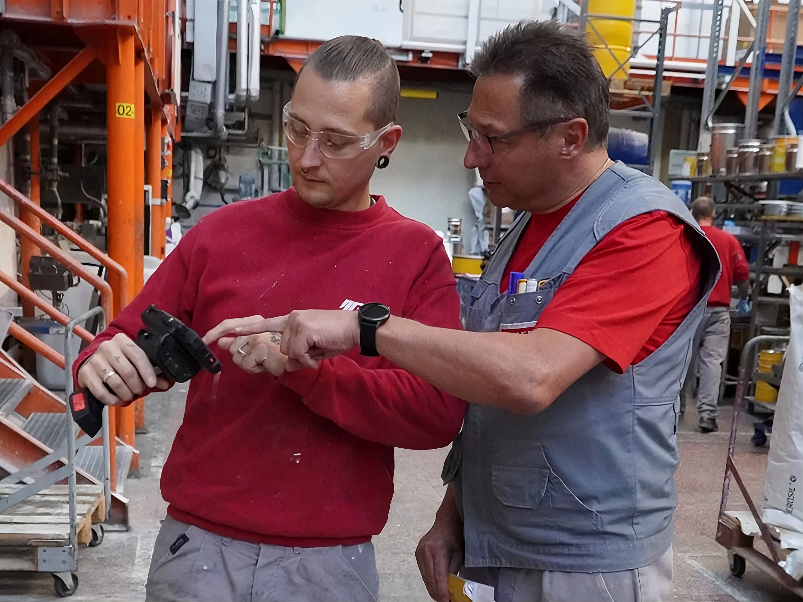 Digitale Produktion bei Adler